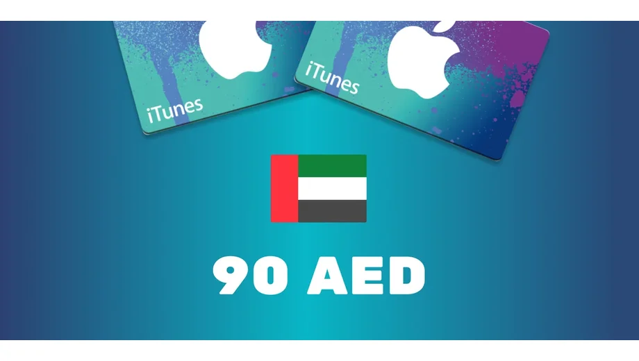 Apple iTunes 90 AED Gift Card (UAE) gallery image 2