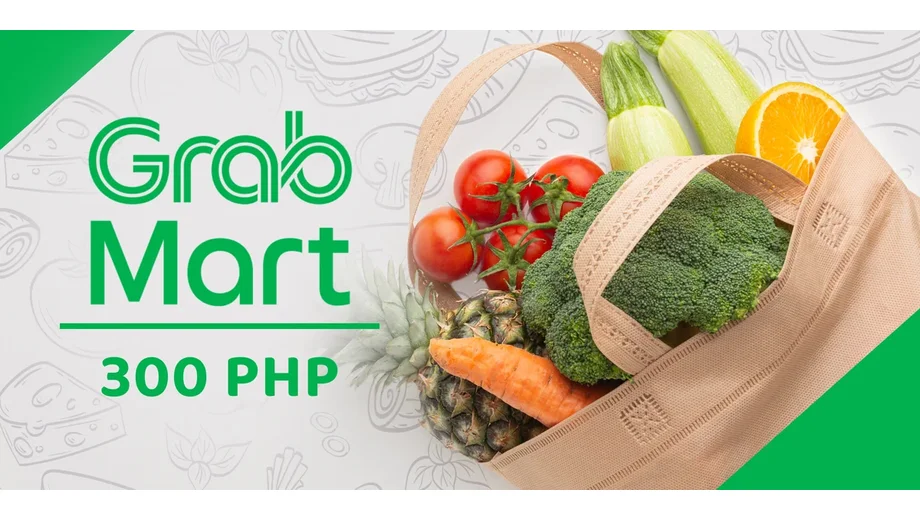 GrabMart 300 PHP Gift Card (Philippines) gallery image 2