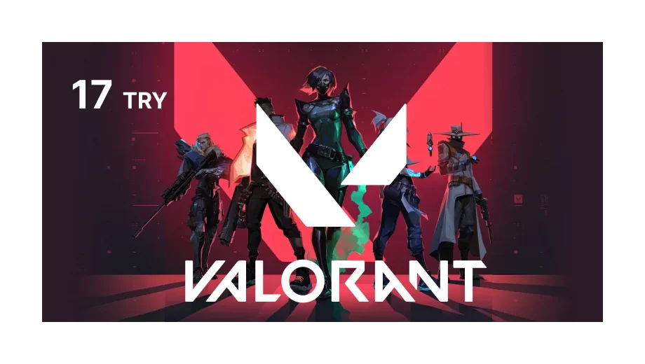Valorant 17 TRY Gift Card (Turkey) gallery image 2