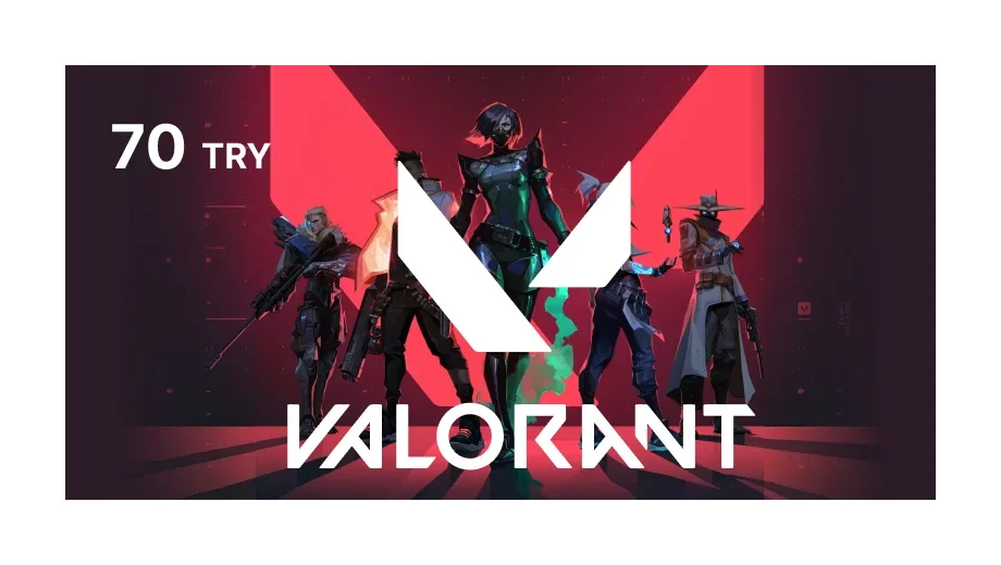 Valorant 70 TRY Gift Card (Turkey) gallery image 2