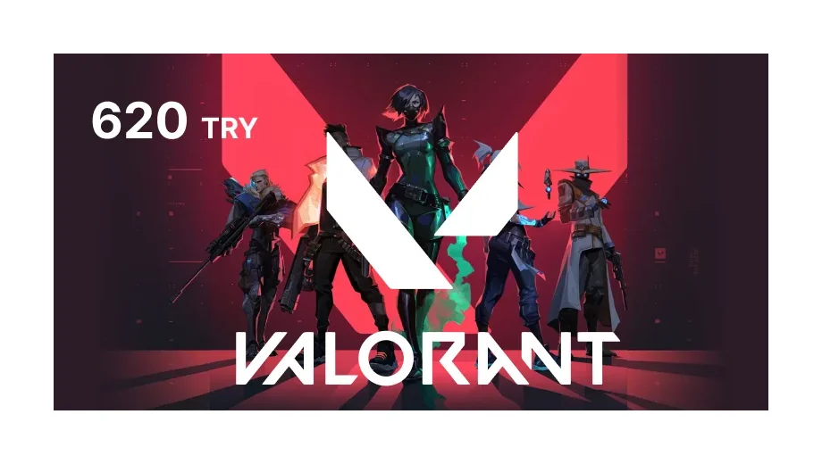 Valorant 620 TRY Gift Card (Turkey) gallery image 2