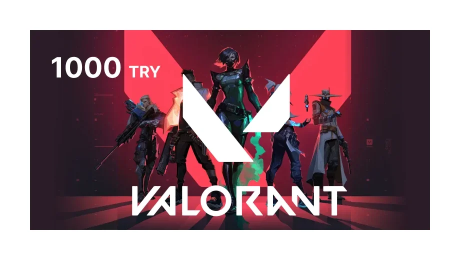 Valorant 1000 TRY Gift Card (Turkey) gallery image 2