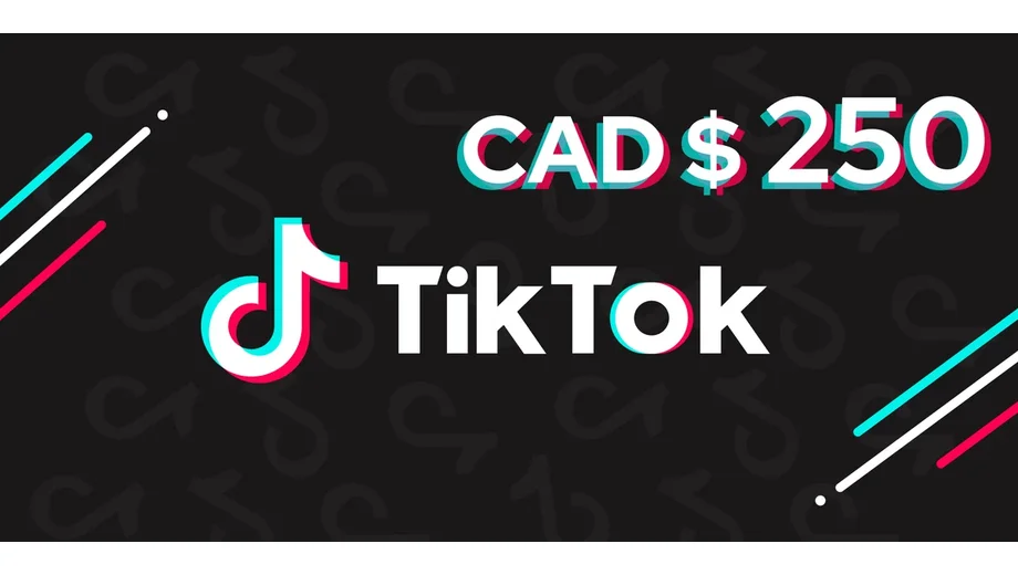 TikTok 250 CAD Gift Card (Global) gallery image 2