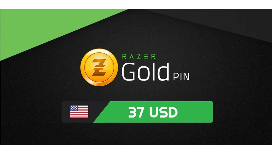 Razer Gold 37 USD Gift Card (Global) gallery image 2