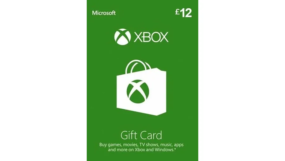 Xbox 12 GBP Gift Card (United Kingdom) gallery image 2