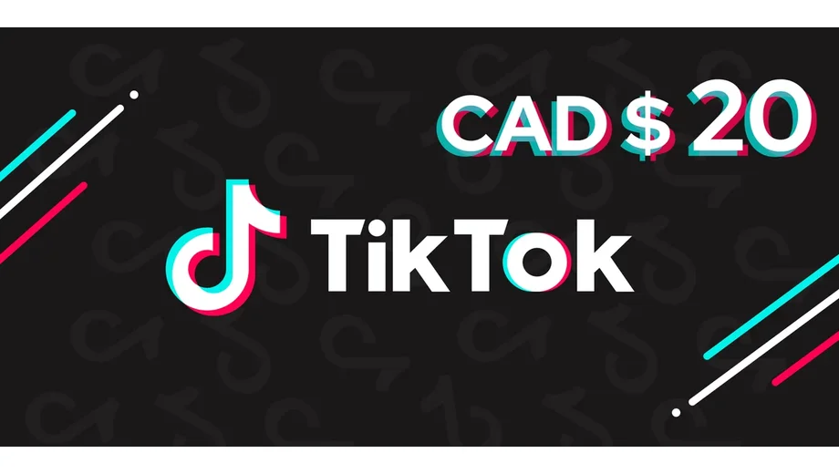 TikTok 20 CAD Gift Card (Global) gallery image 2