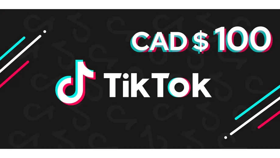 TikTok 100 CAD Gift Card (Global) gallery image 2