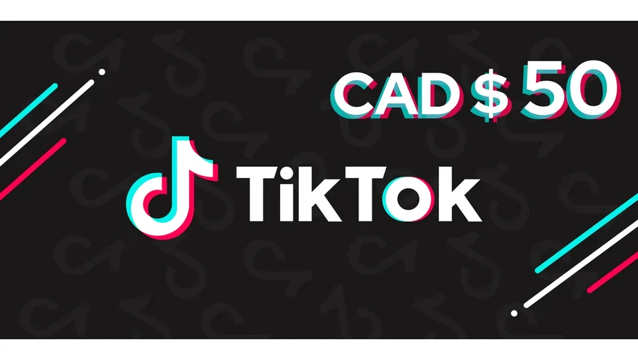 TikTok 50 CAD Gift Card (Global) gallery image 2