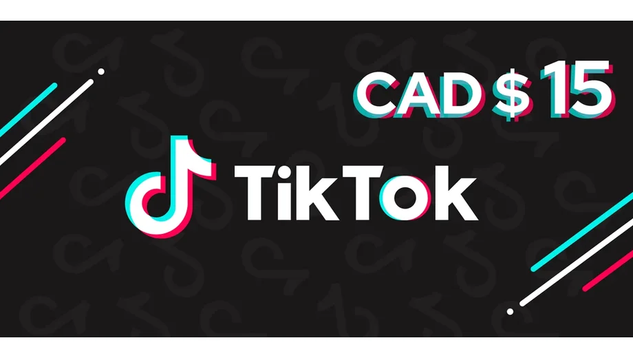 TikTok 15 CAD Gift Card (Global) gallery image 2