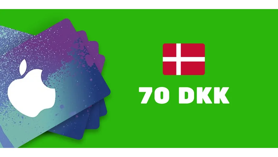 Apple iTunes 70 DKK Gift Card (Denmark) gallery image 2