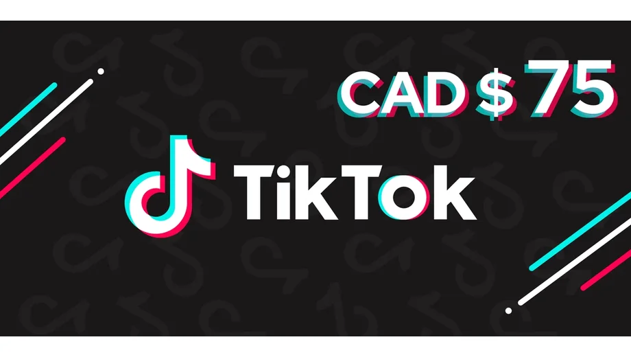 TikTok 75 CAD Gift Card (Global) gallery image 2