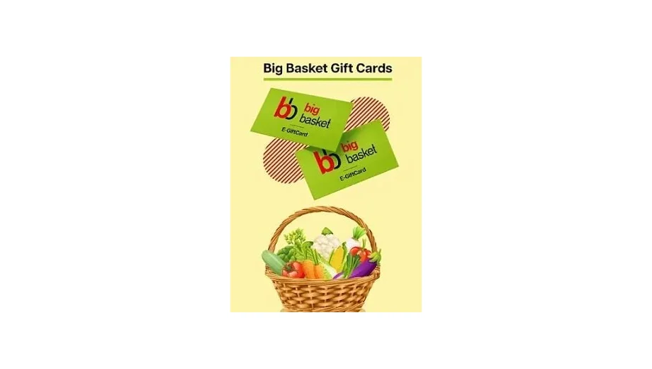 BigBasket 2000 INR Gift Card (Global) gallery image 2