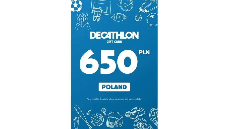 Decathlon 650 PLN Gift Card (Poland) gallery image 2