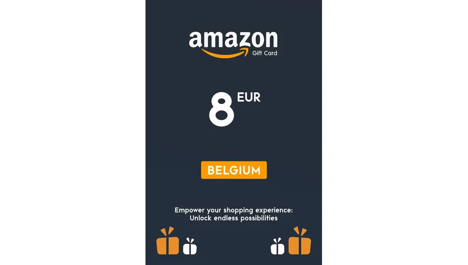 Amazon 8 EUR Gift Card (Belgium) gallery image 2