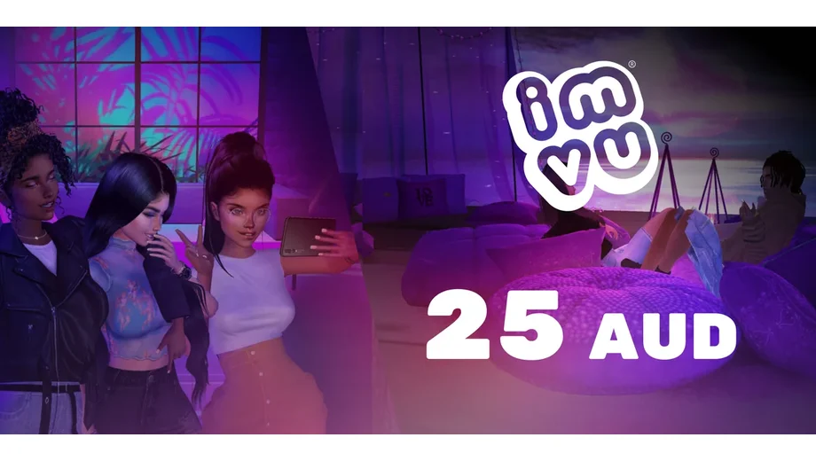 IMVU Game 25 AUD Gift Card (Australia) gallery image 2