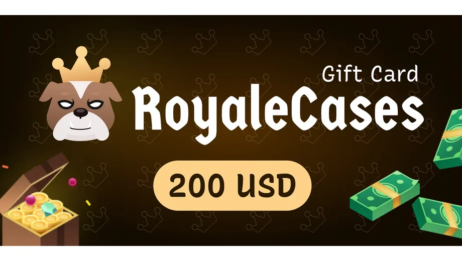 RoyaleCases 200 USD Gift Card (Global) gallery image 2