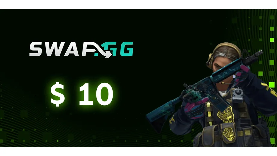 Swapgg 10 USD Gift Card (Global) gallery image 2