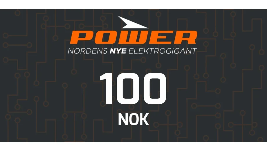 Power 100 NOK Gift Card (Norway) gallery image 2