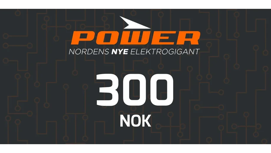 Power 300 NOK Gift Card (Norway) gallery image 2