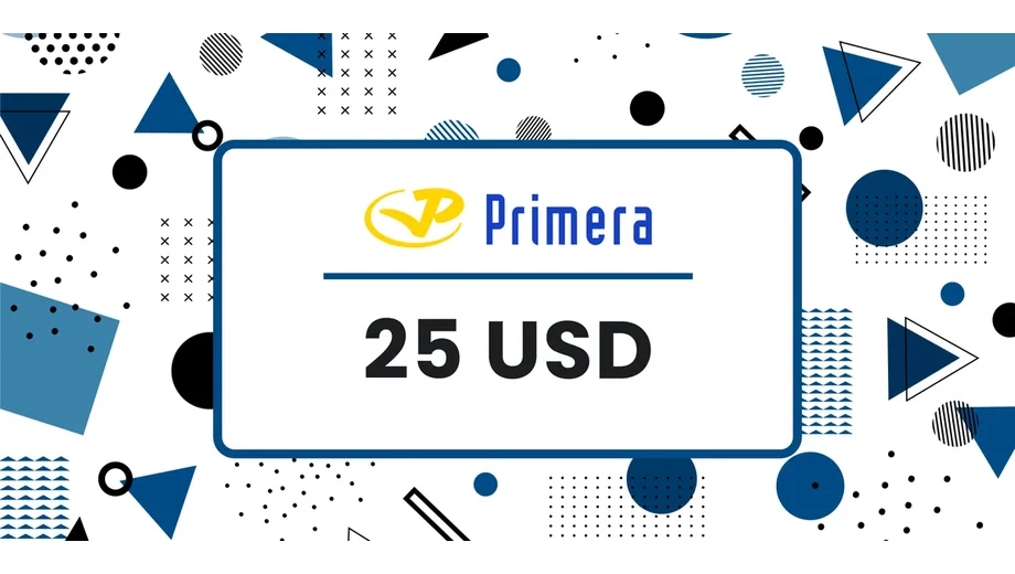 Primera 25 USD Gift Card (Netherlands) gallery image 2