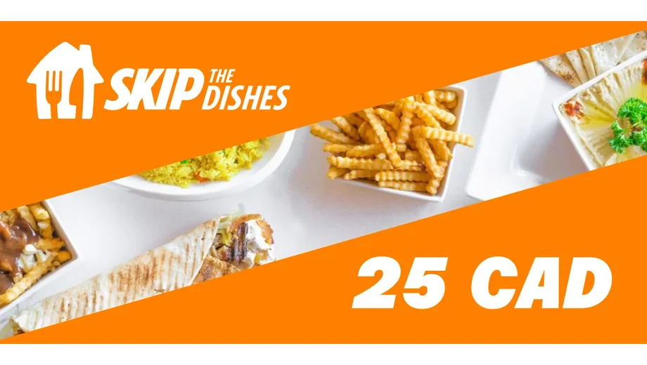 SkipTheDish 25 CAD Gift Card (Canada) gallery image 2
