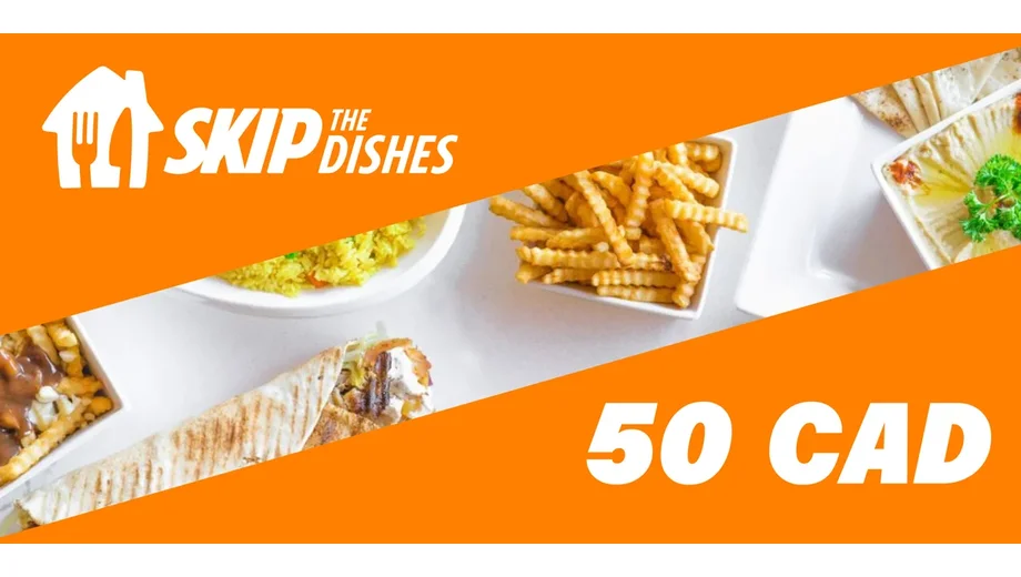 SkipTheDish 50 CAD Gift Card (Canada) gallery image 2