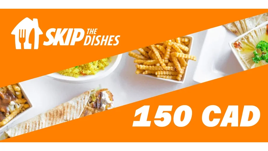 SkipTheDish 150 CAD Gift Card (Canada) gallery image 2