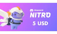 Discord Nitro 5 USD Gift Card (Global) thumb 2