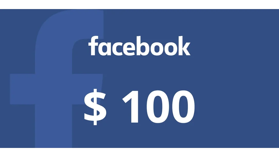 Facebook 100 USD Gift Card (Global) gallery image 2