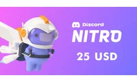 Discord Nitro 25 USD Gift Card (Global) thumb 2