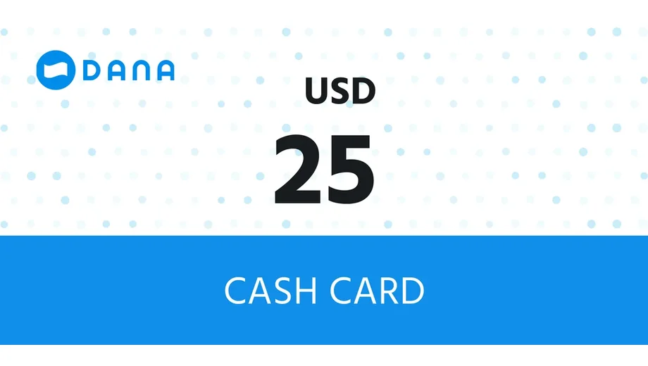 DANA Cash 25 USD Gift Card (Global) gallery image 2