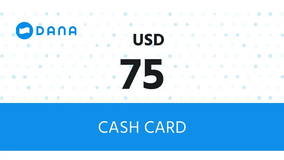 DANA Cash 75 USD Gift Card (Global) gallery image 2