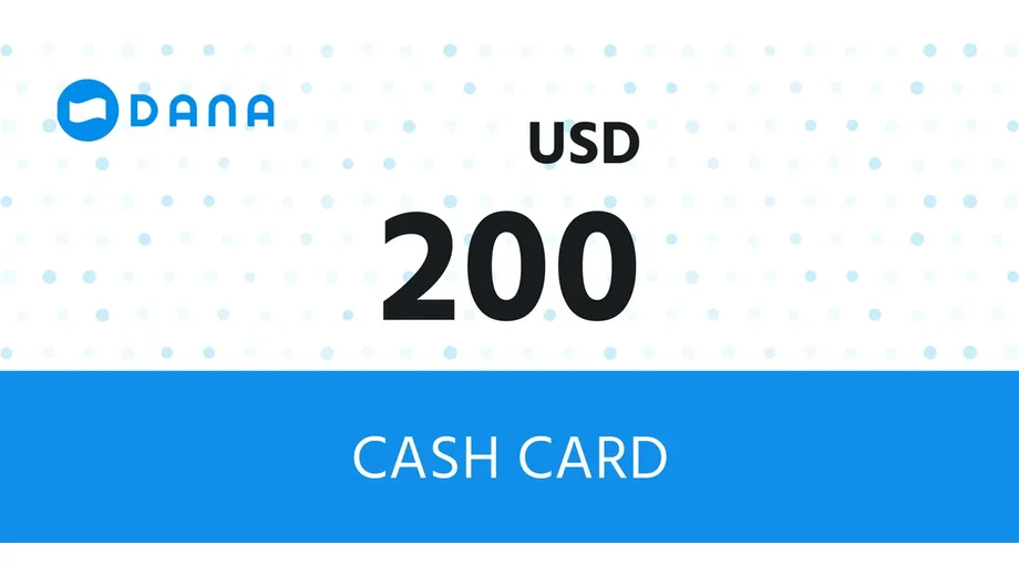 DANA Cash 200 USD Gift Card (Global) gallery image 2