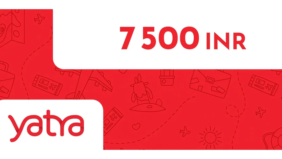 Yatra 7500 INR Gift Card (India) gallery image 2