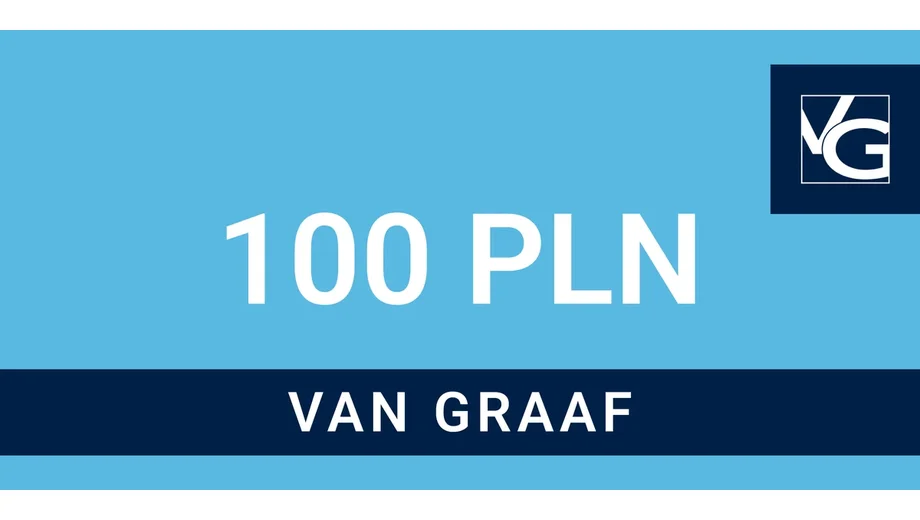 VAN GRAAF 100 PLN Gift Card (Poland) gallery image 2
