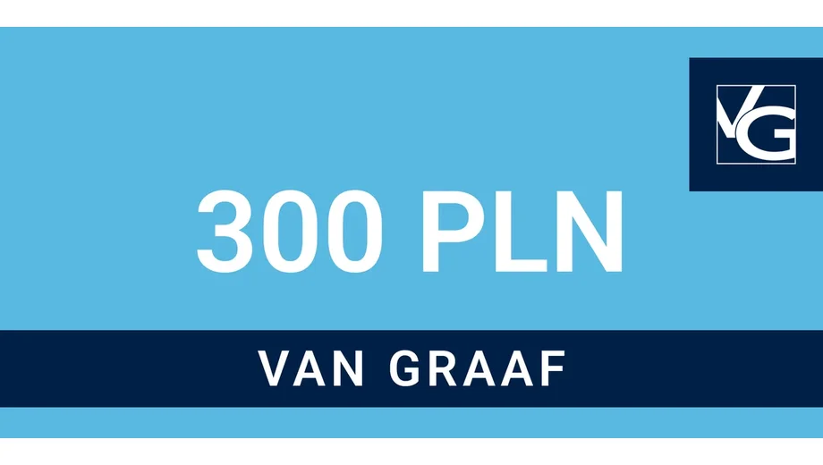 VAN GRAAF 300 PLN Gift Card (Poland) gallery image 2