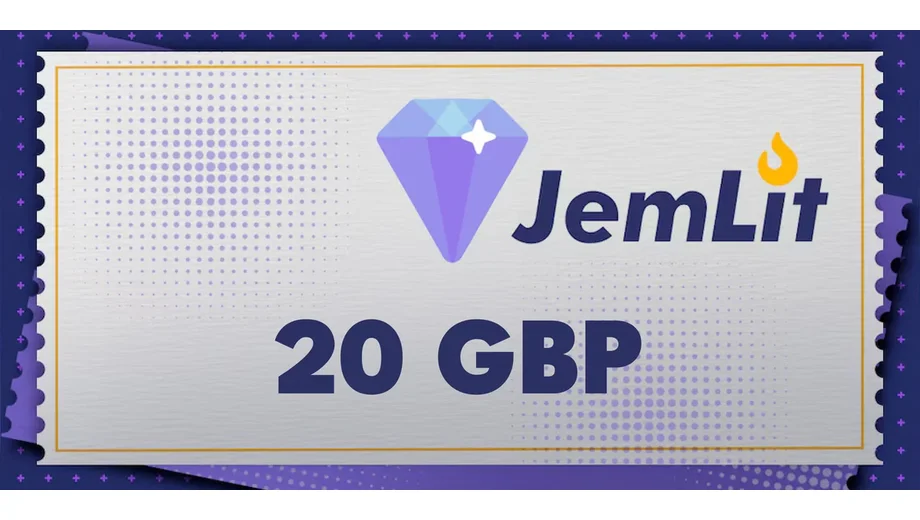 JemLit 20 GBP Gift Card (Global) gallery image 2