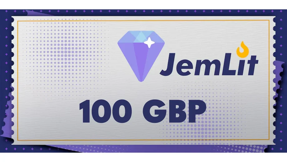 JemLit 100 GBP Gift Card (Global) gallery image 2