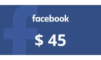 Facebook 45 USD Gift Card (Global) thumb 2