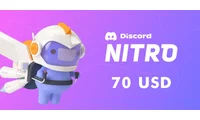 Discord Nitro 70 USD Gift Card (Global) thumb 2