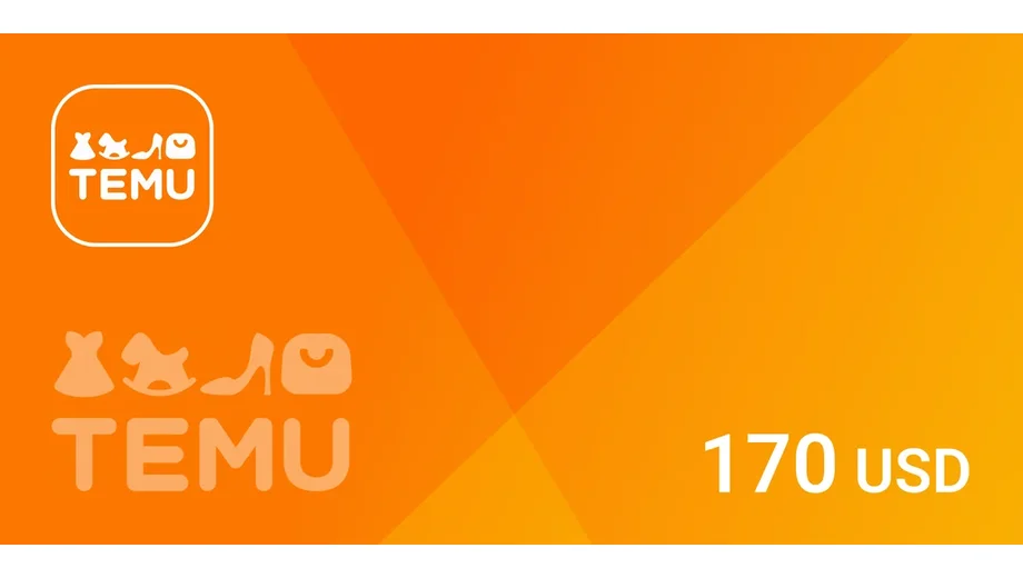 Temu 170 USD Gift Card (Global) gallery image 2
