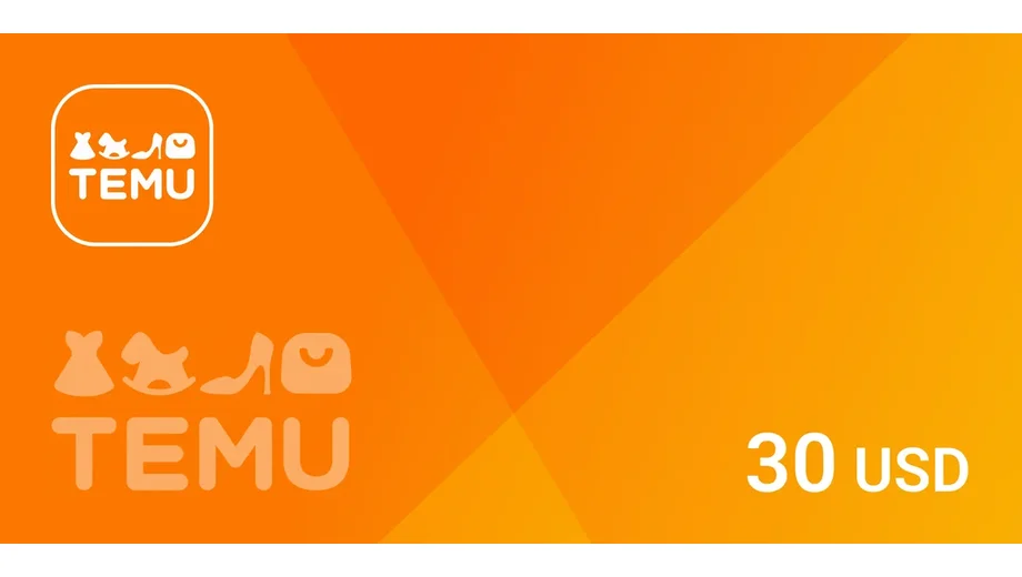 Temu 30 USD Gift Card (Global) gallery image 2