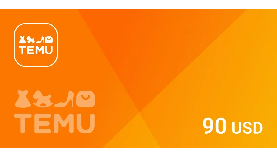 Temu 90 USD Gift Card (Global) gallery image 2