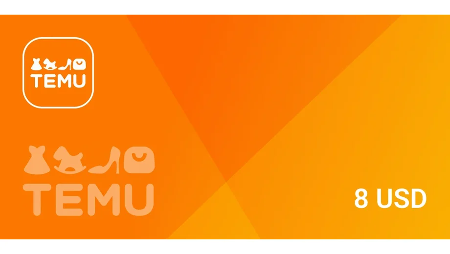 Temu 8 USD Gift Card (Global) gallery image 2