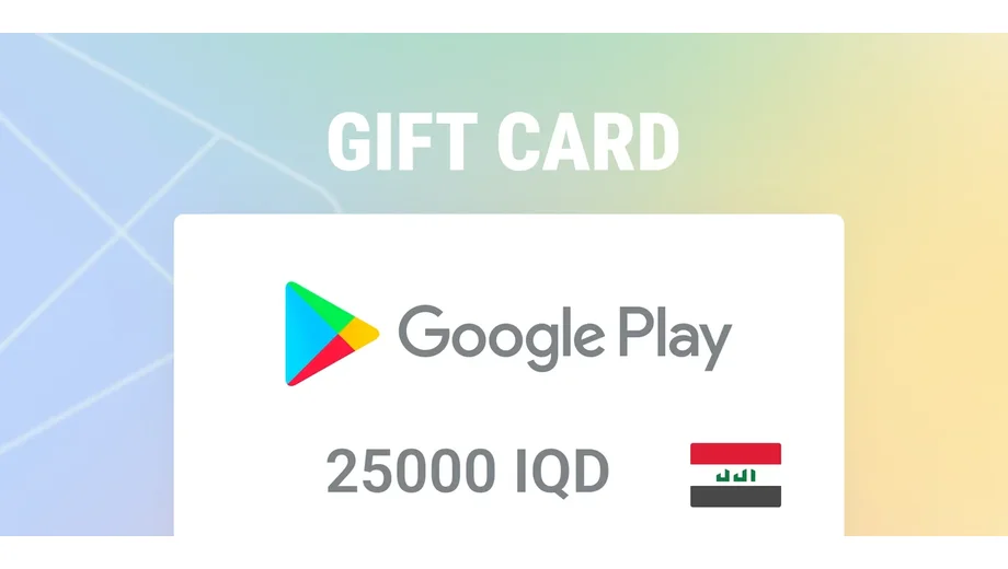 Google Play 25000 Iqd Gift Card (Iraq) gallery image 2