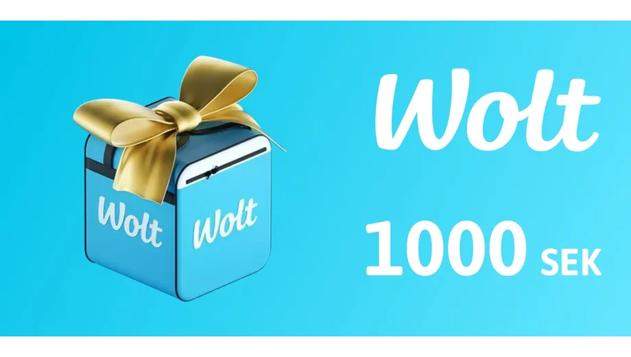 Wolt 1000 SEK Gift Card (Sweden) gallery image 2