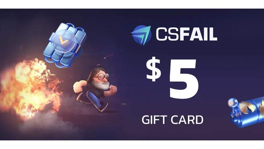 CS fail 5 USD Gift Card (Global) gallery image 2