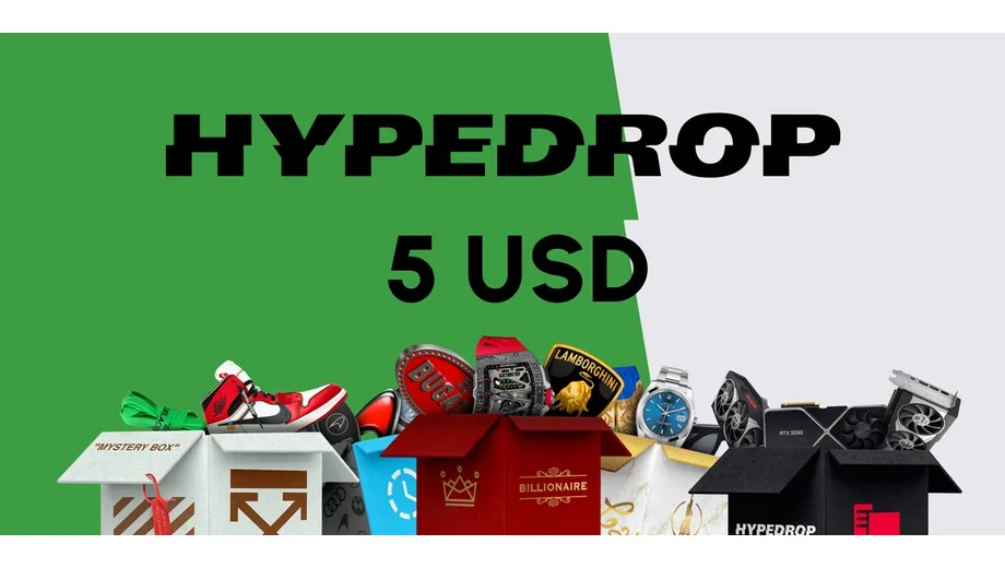 HypeDrop 5 USD Gift Card (Europe) gallery image 2