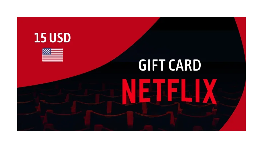 Netflix 15 USD Gift Card (Europe) gallery image 2
