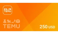 Temu 250 USD Gift Card (Global) thumb 2